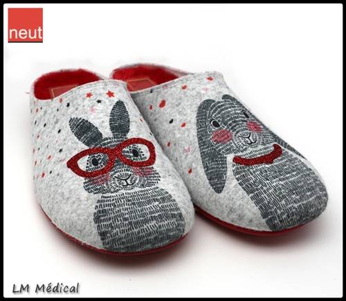 Chaussons  'RABBIT"