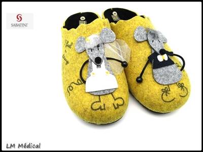 Chaussons "Souris"