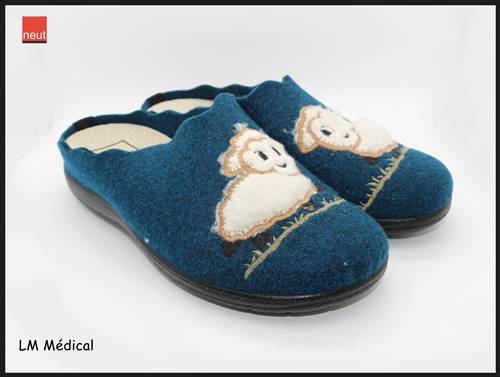 chaussons" TENDRESSE " marine