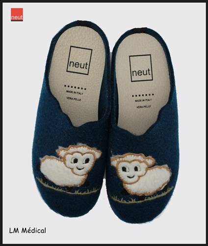 chaussons" TENDRESSE " marine