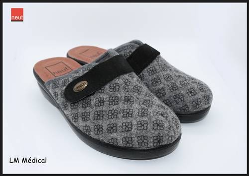 Chaussons " TAHITI " gris