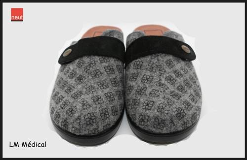 Chaussons " TAHITI " gris