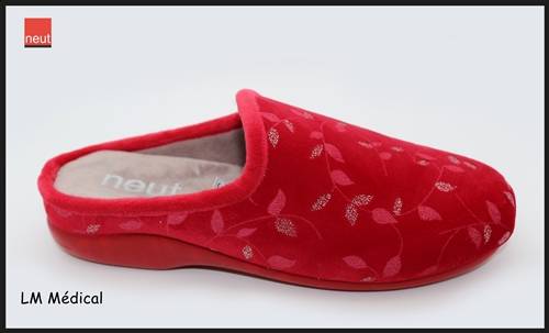 Chaussons ""TIPI  rouge""