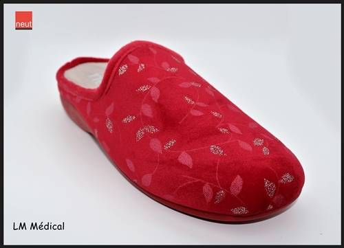 Chaussons ""TIPI  rouge""