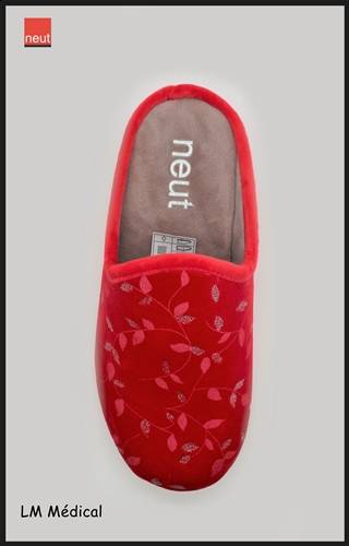 Chaussons ""TIPI  rouge""